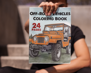 Off-Road Vehicles Coloring Book