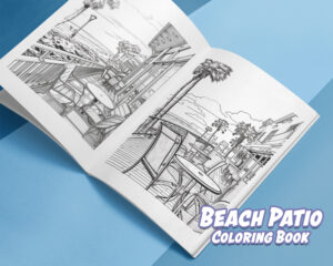 Digital Download: "Beach Patio - Coloring Book"** 🌴

Experience the joy of beach vacations from the comfort of your home with our "Beach Patio - Coloring Book"! This digital, downloadable coloring book allows you to escape into sun-kissed patios overlooking serene, sandy beaches, even if you're miles away.

Our coloring book captures 20 breathtaking beach patio views, each meticulously drawn with attention to detail. From bustling beachfront cafes to tranquil cliffside retreats, every page transports you to a place where the salty sea breeze is just a crayon stroke away.

Being a digital download, the "Beach Patio - Coloring Book" is ready for coloring in an instant and provides unlimited printing. Whether you prefer the bright vibrancy of markers, the subtle shades of colored pencils, or the blending magic of watercolors, you can print and color each page as many times as you wish.

Escape the everyday, and awaken your inner artist as you add a splash of color to these beachy scenes. It's not just a pastime but a mini vacation for your mind. It makes a unique gift for beach lovers, coloring enthusiasts, or as a treat for yourself!

So grab your favorite coloring tools, download, print, and let your imagination soak in the warm hues of a sunset or the cool tones of the ocean!

Product Details:
- Format: PDF
- Size: A4 (Can be adjusted based on your printing preferences)
- Pages: 20 unique beach patio illustrations
